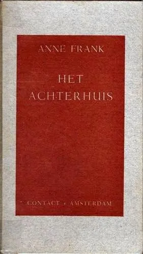 Omslag van Het Achterhuis